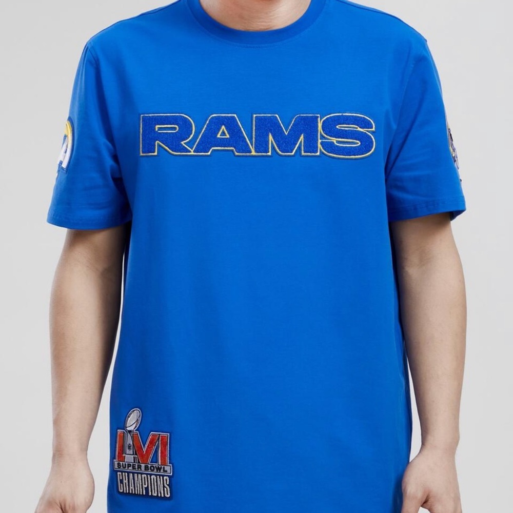 Pro Standard Licensed LA Rams Blue Tee